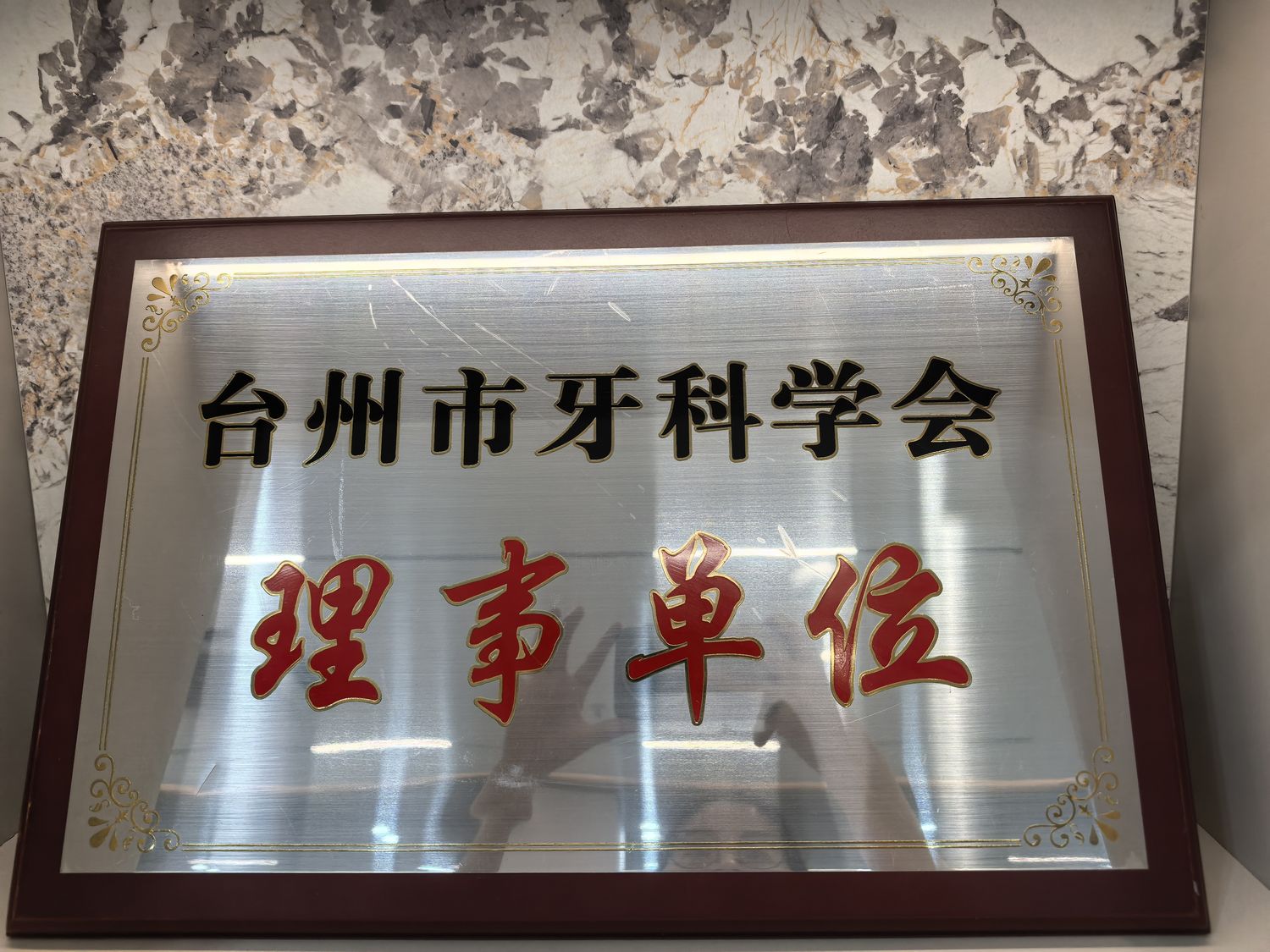 台州市牙科学会副会长单位